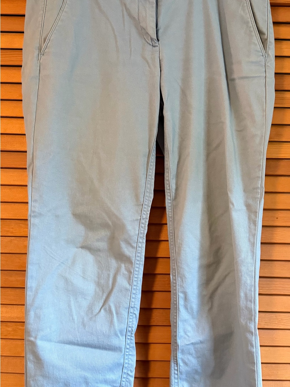 LOFT Light Blue Cropped Chino Pants Size 6